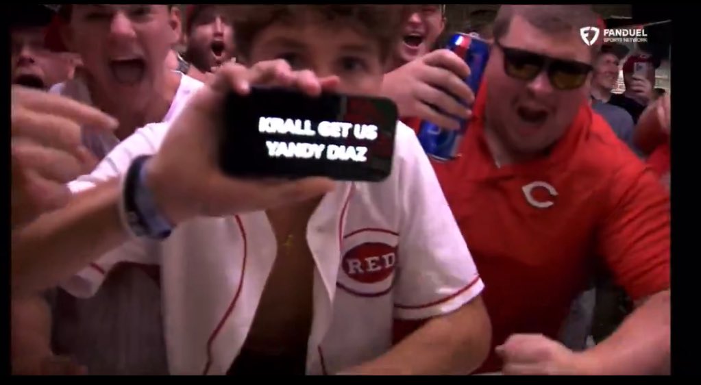 THIS KID KNOWS BALL. KRALL PICK UP THE PHONE