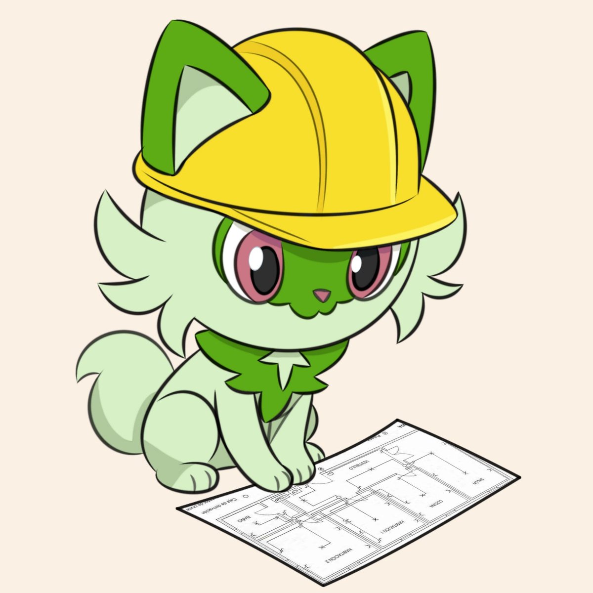 IloveScarada's tweet photo. Alive: Sprigatito... ¿Estás seguro de lo que estás planificando en ese plano?
#Sprigatito: Sí, créeme que todo está perfectamente calculado... Creo... no lo sé?
Alive: 💀
Ingeniero Sprigatito, te dejo sin marca de agua para usarlo como sticker
#Drawing #Pokemon https://t.co/m3v6q3QEvK