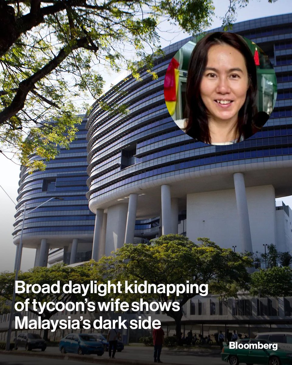 The story behind the kidnapping and disappearance of a Malaysian tycoon's wife in broad daylight — recounted from court filings, press statements and local media reports — left the nation stunned. bloom.bg/4ffo116

📷: Samsul Said/Bloomberg; Courtesy of the family’s lawyer