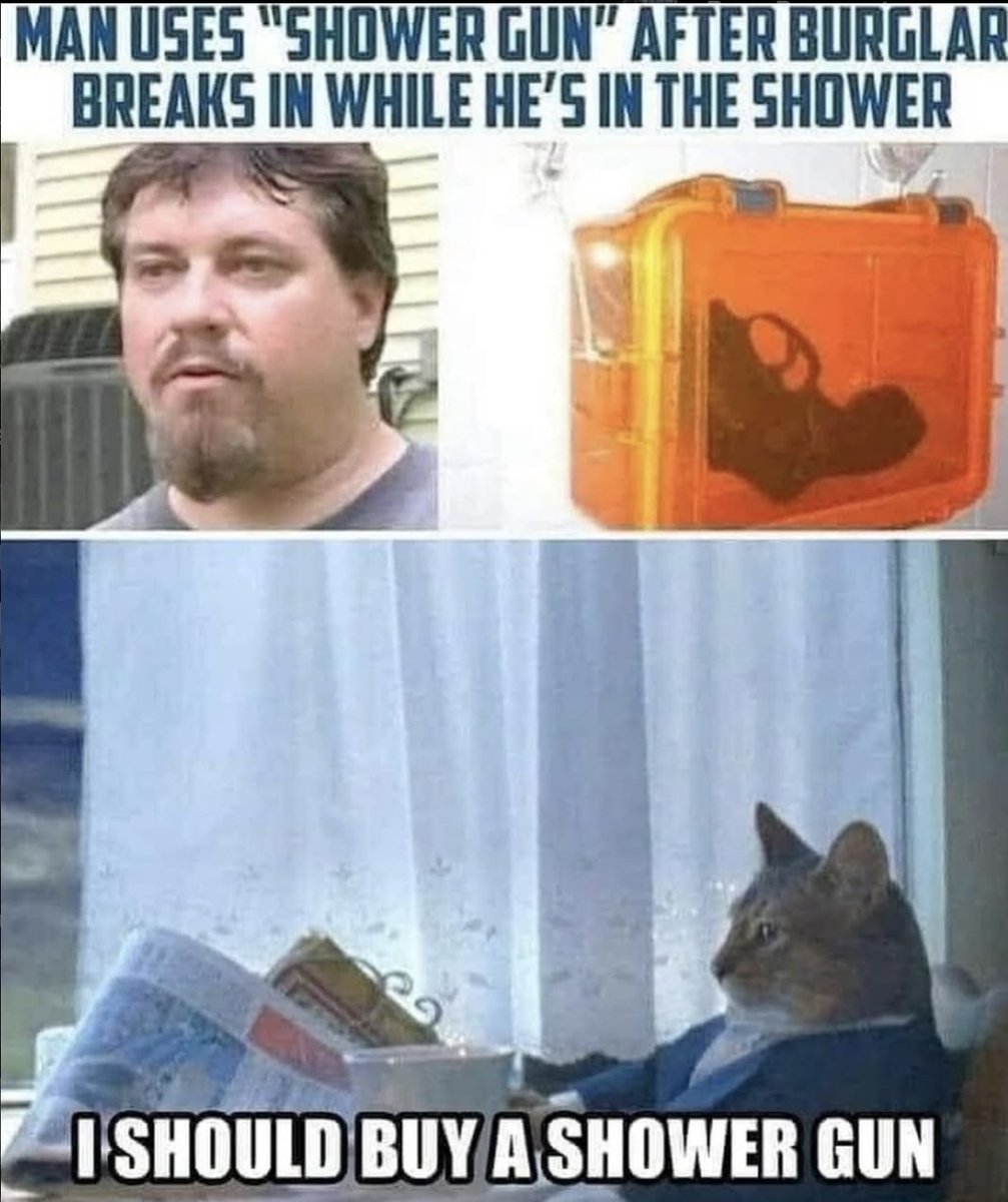 Shower gun criminally underrated. I keep mine on top of the mini fridge that houses my shower beers and vintage Playboys. I like the pages cold.