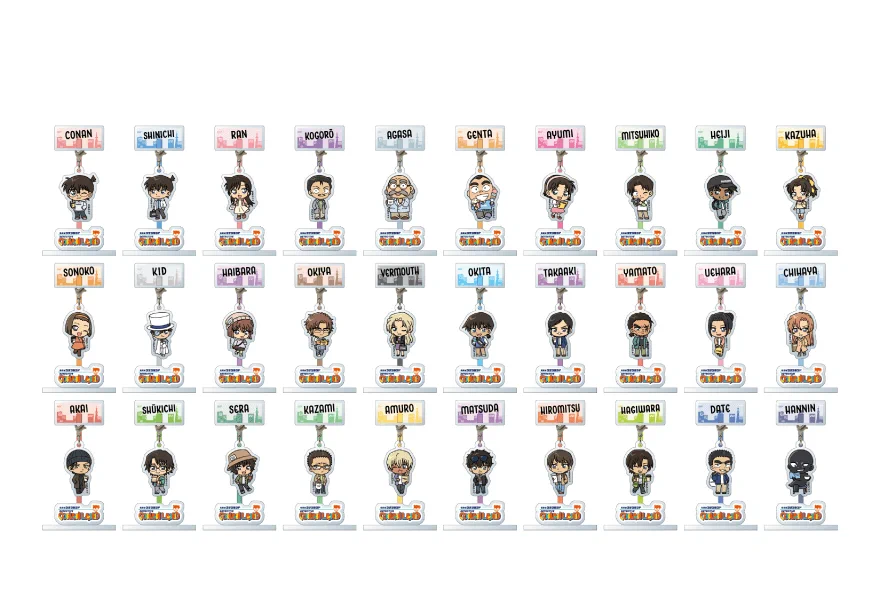 名探偵コナン コナンランド ゆらゆらアクリルスタンド 28個セット 名探偵コナンランド【公式】 on X: 