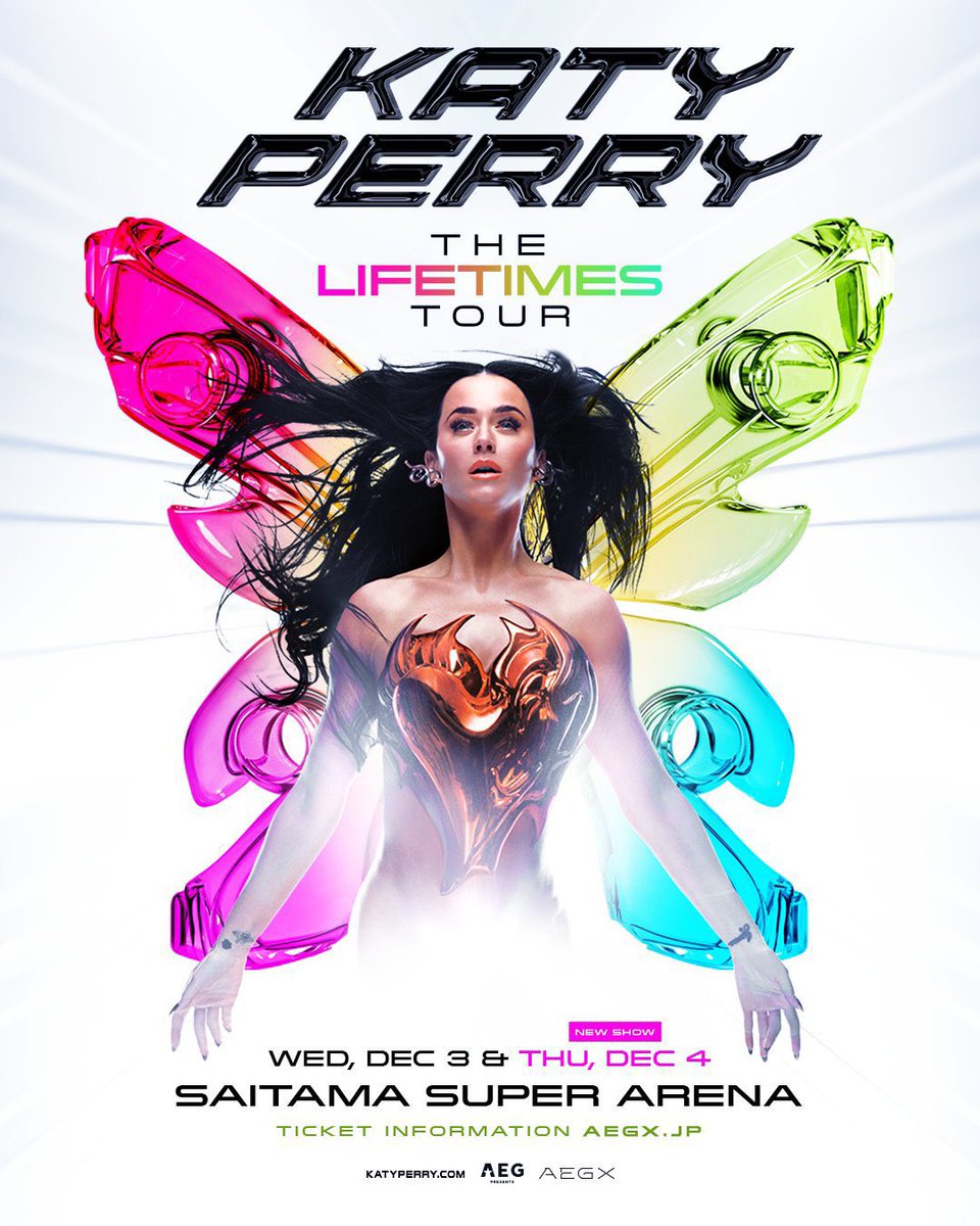 The additional “THE LIFETIMES TOUR” show scheduled for December 4 in Tokyo has been canceled due to unforeseen circumstances.