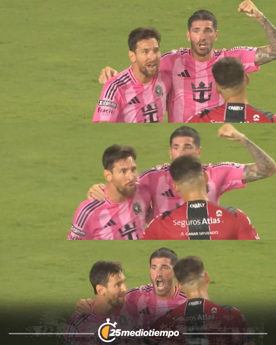 ¿ESE ES SU ÍDOLO? 😳

Messi le gritó el gol en la cara a Matías Cóccaro en el Inter Miami contra Atlas de la #LeaguesCup