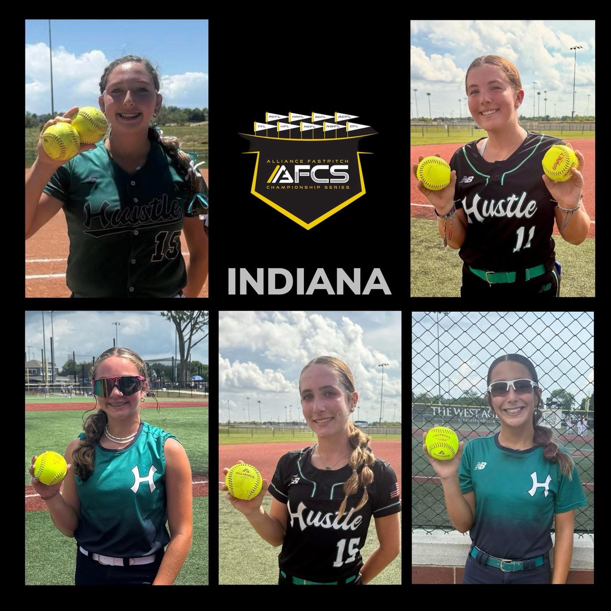 Alivia, Taylor, Haley, Cali, and Gabby went yard!!  Hustle ladies dropped bombs at the AFCS in Indiana!! 💣🔥 Way to represent ladies! 
<a href="/AliviaRamon15/">Alivia Ramon | 2029 P/SS</a> <a href="/TWoitalewi88776/">Taylor Woitalewicz 2029</a> <a href="/Haley_Schmitt29/">Haley Schmitt - 2029</a> <a href="/CaliGarret/">Cali Garret</a> <a href="/GabbyAlcala2029/">Gabriella Alcala 2029</a> <a href="/TimRamonHNF/">Tim Ramon</a> <a href="/ExtraInningSB/">EXTRA INNING SOFTBALL</a> <a href="/LineDsoftball/">Line Drive Media</a> <a href="/TGETalent/">Top Gun Events-Talent</a>