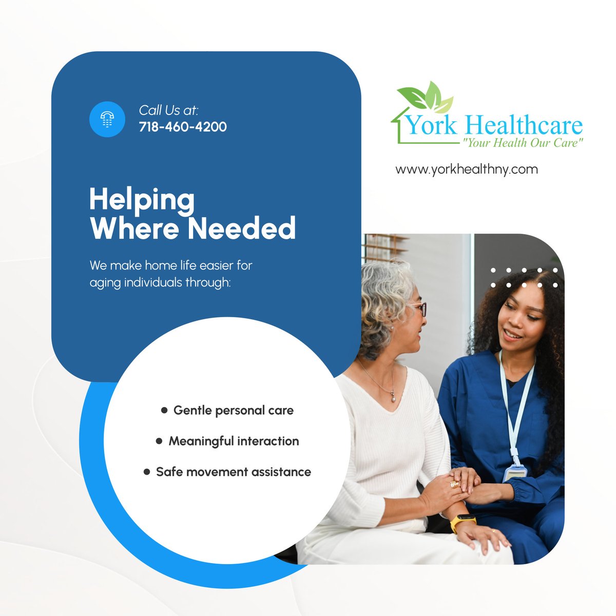 yorkhealthny's tweet photo. 🧼 Our aides assist with life’s daily challenges in the most respectful way possible. 💬 Ready to feel supported? Call us now. 

#ElmhurstNY #HomeCare #ElderlyLiving #InHomeHelp #DailyHelp https://t.co/7Uyf2GpDtB