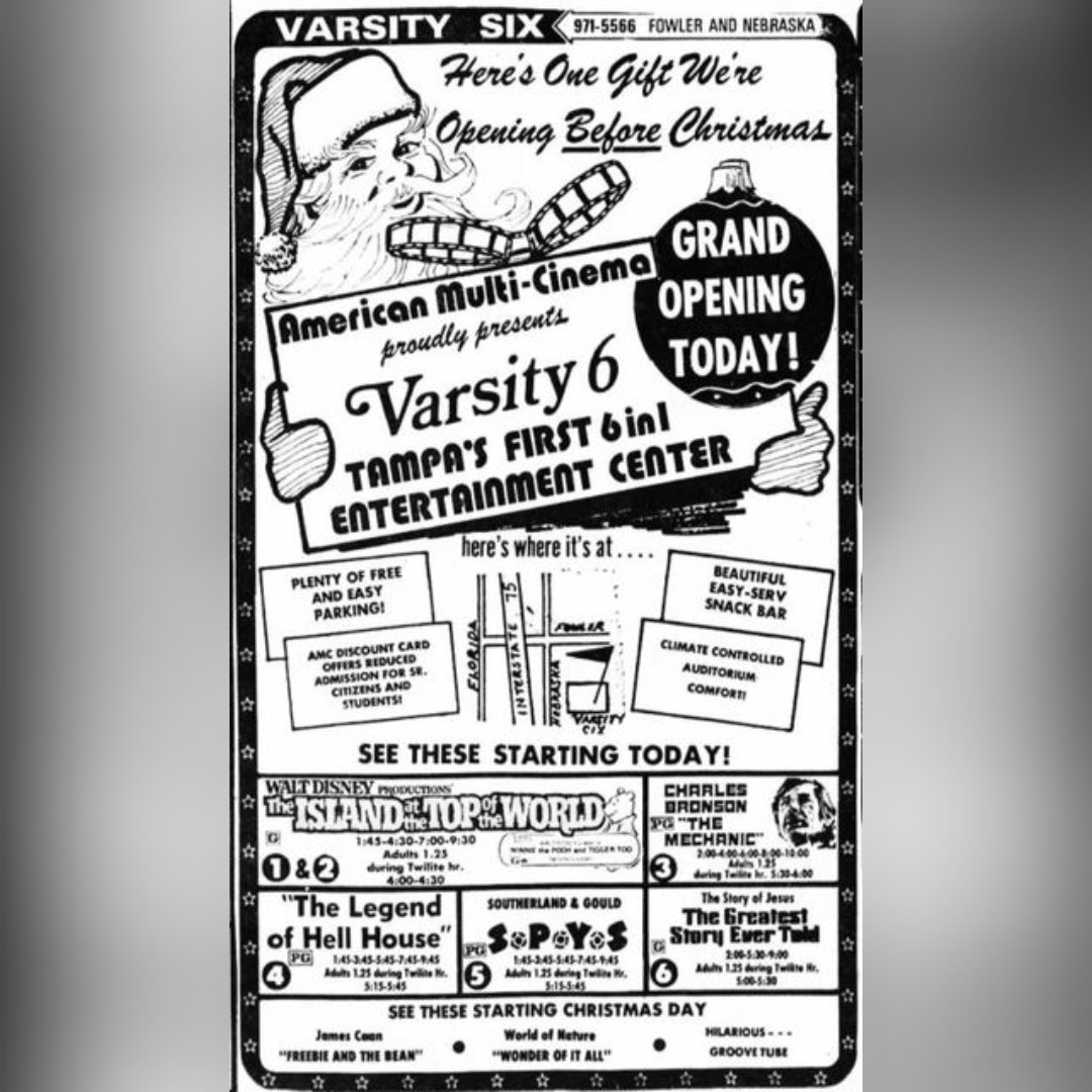 Stephen Stanton (@stephen_stanton) on Twitter photo #WaybackWednesday the first cinema I ever worked at was the <a href="/AMCTheatres/">AMC Theatres</a> Varsity Six in Tampa Florida. The very FIRST week I worked there we played a re-release of #RayHarryhausen's #JasonAndTheArgonauts!! Because it was a sixplex I saw sooo many films (including the re-release #WaybackWednesday the first cinema I ever worked at was the <a href="/AMCTheatres/">AMC Theatres</a> Varsity Six in Tampa Florida. The very FIRST week I worked there we played a re-release of #RayHarryhausen's #JasonAndTheArgonauts!! Because it was a sixplex I saw sooo many films (including the re-release