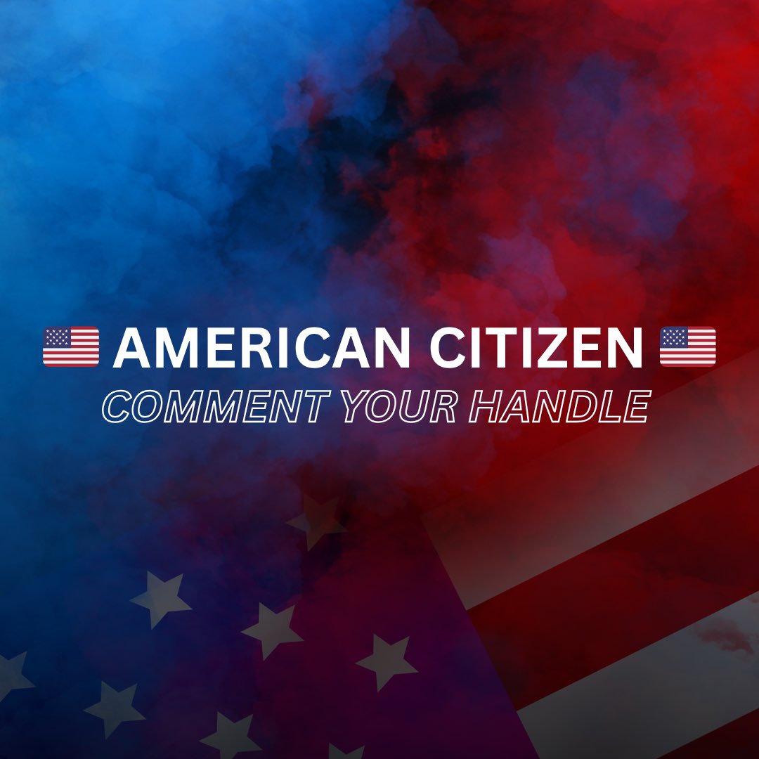🇺🇸Looking to connect with active accounts?
🫡 Drop your handle.
📲 Repost this to meet like-minded patriots!