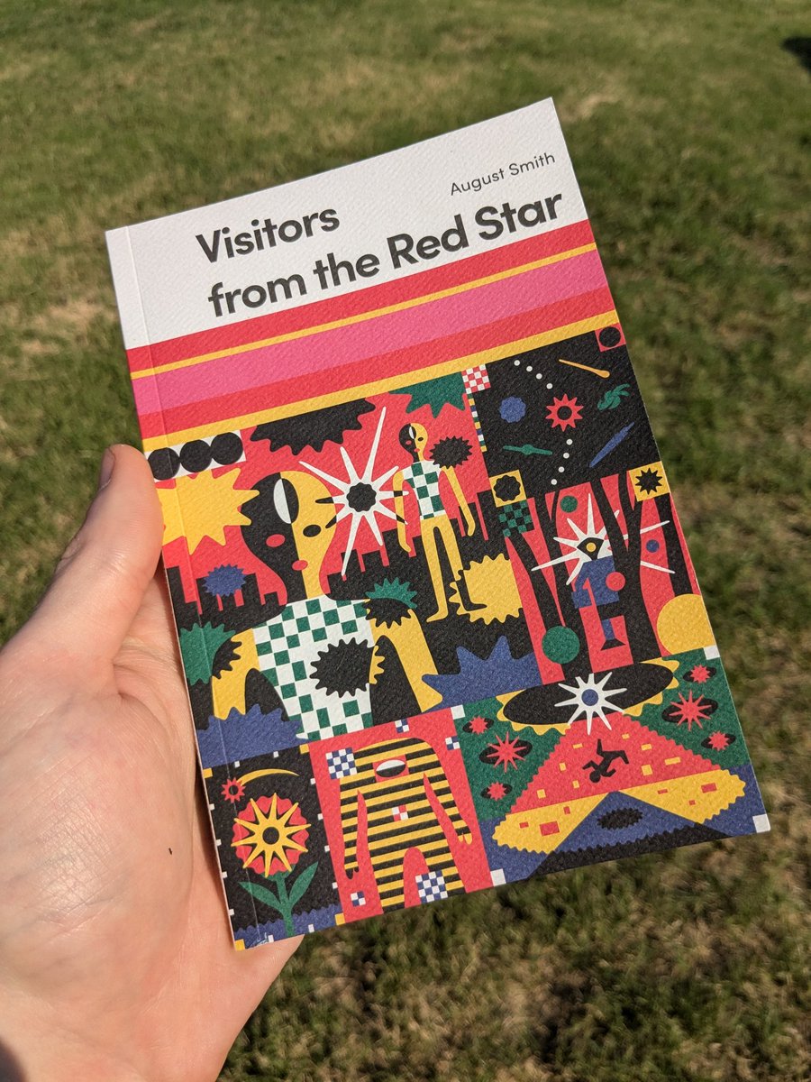 august smith 🛸🔴 (@augustjsmith) on Twitter photo Happy first birthday to "Visitors from the Red Star"!
To commemorate, <a href="/APCON_MAG/">APOCALYPSE CONFIDENTIAL</a> has published the essay that appears at the end of the book describing the whole project. It's about UFOs, covid, the literary qualities of paranormal encounters, and the project itself. Happy first birthday to "Visitors from the Red Star"!
To commemorate, <a href="/APCON_MAG/">APOCALYPSE CONFIDENTIAL</a> has published the essay that appears at the end of the book describing the whole project. It's about UFOs, covid, the literary qualities of paranormal encounters, and the project itself.