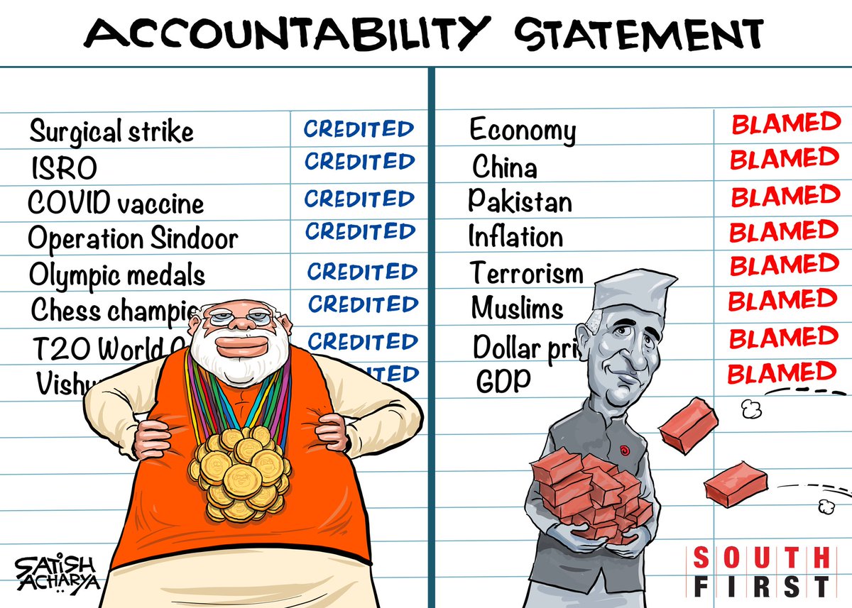 Blame Nehru! #operationsindoordebate #Nehru
<a href="/TheSouthfirst/">South First</a> cartoon