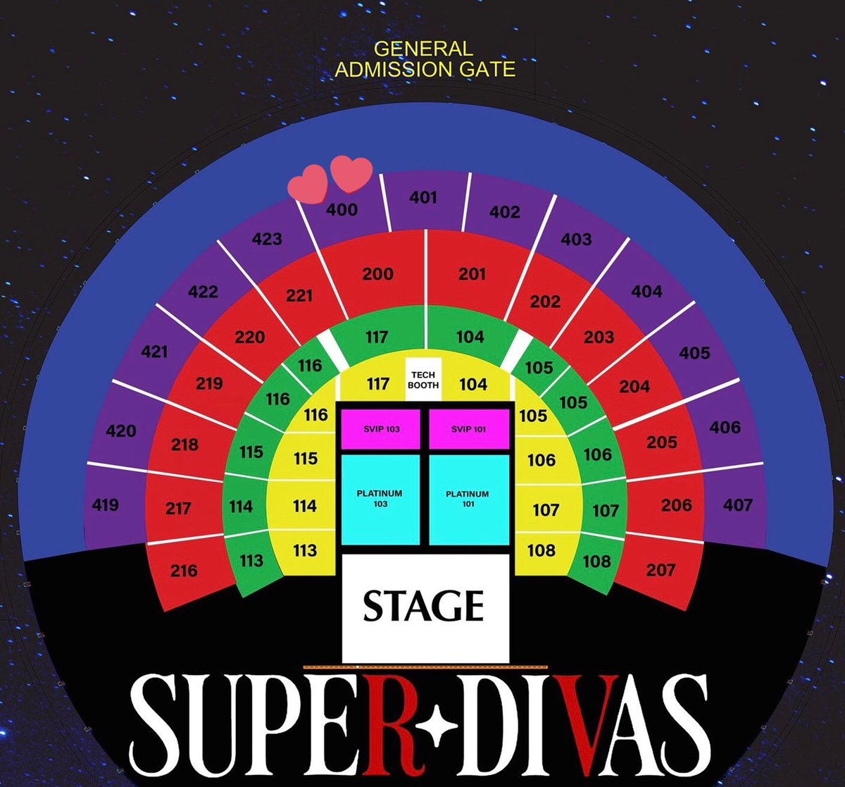 ‼️ WTS LFB FOR SALE SELLING ‼️

Superdivas the Concert: Regine Velasquez and Vice Ganda

3 UPPERBOX TICKETS 🎫 
Day 1 • August 8, 2025

- Section: 400 PORT 9 
- Row: 5
- Seats: 5,6 &amp;7 
- ₱1600 each na lang po hehe (originally ₱1745 each)