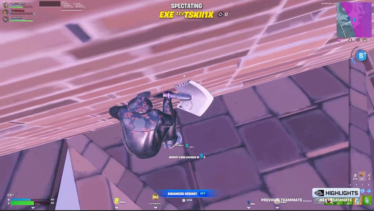 game is so ass, my card falls under the map last game we needed to qual #Fortnite