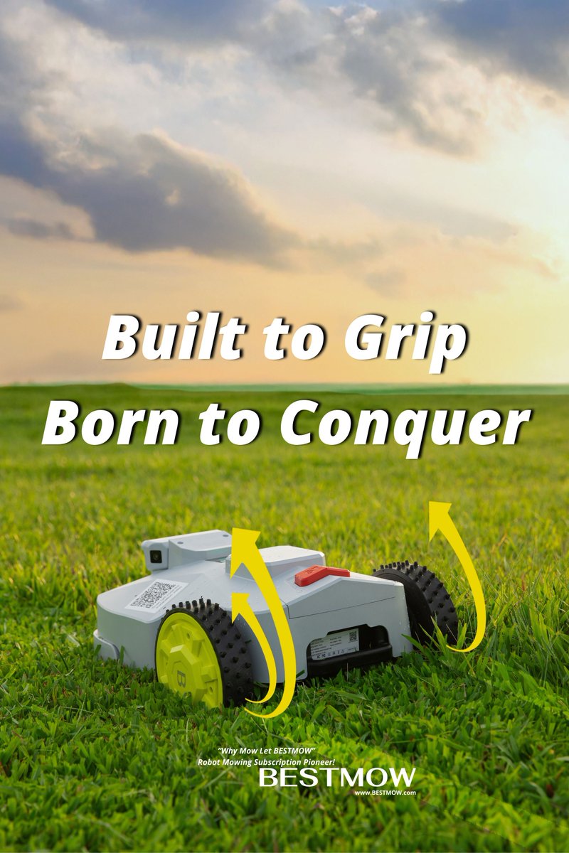 bestmowrobot's tweet image. Tough grass? Slopes? No sweat.
BESTMOW grips and mows nonstop.
We mow. You don’t. BESTMOW.com
#robotmower #lawntech