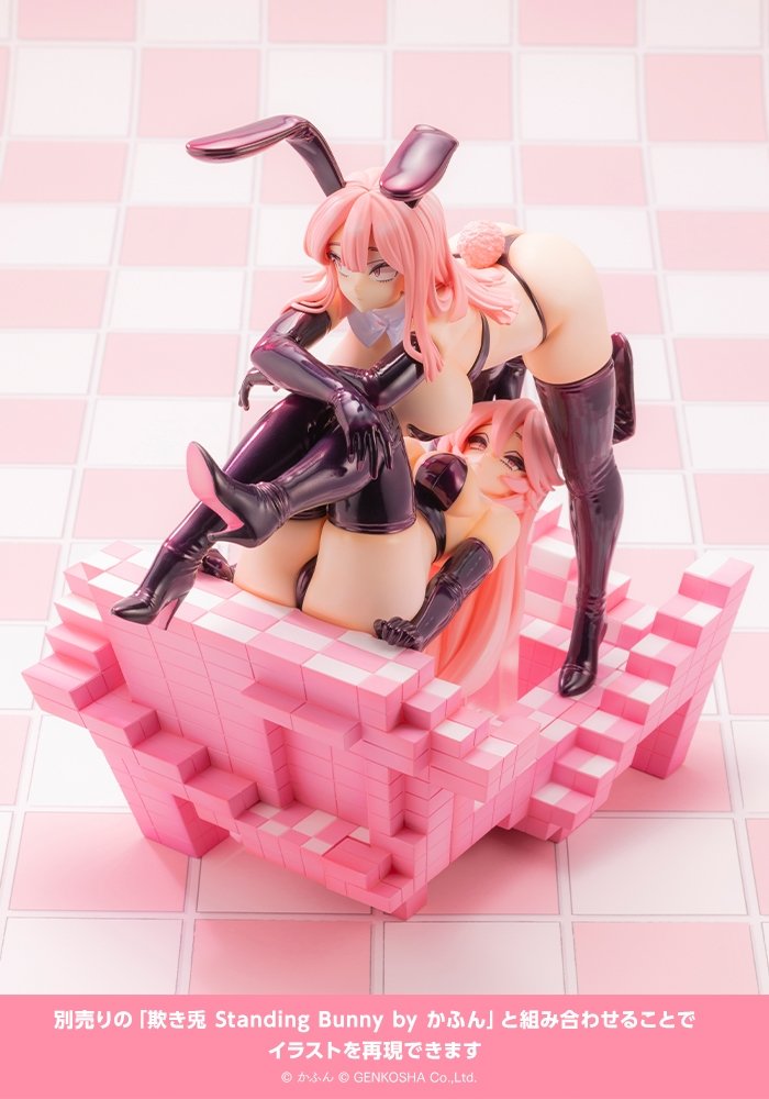 kotobukiya_tkw's tweet photo. 【立川本店】
予約受付開始:2026年3月発売予定
『#かふん症候群』より
「欺き兎 Sitting Bunny by かふん」¥26,400(税込)が本日より予約受付開始です!
どうぞご利用ください!
#kafun https://t.co/Xs4oDDrNJb