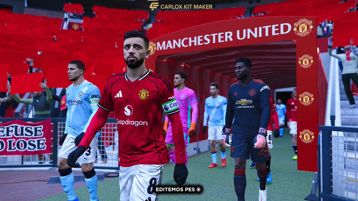 Carloxkitmaker's tweet image. Ya estoy trabajando en el Option File de la Premier League 25-26 para PES 2021 👕⚽
Kits actualizados y más en camino.
 By @EditemosPES  🔥
#PES2021 #PremierLeague #OptionFile #PESCommunity #Kitmaker #eFootball2021 #PESEdit #PESContent