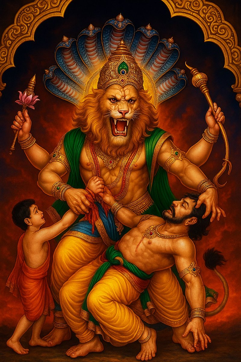 The Destroyer of Evil and the Protector of Devotees.