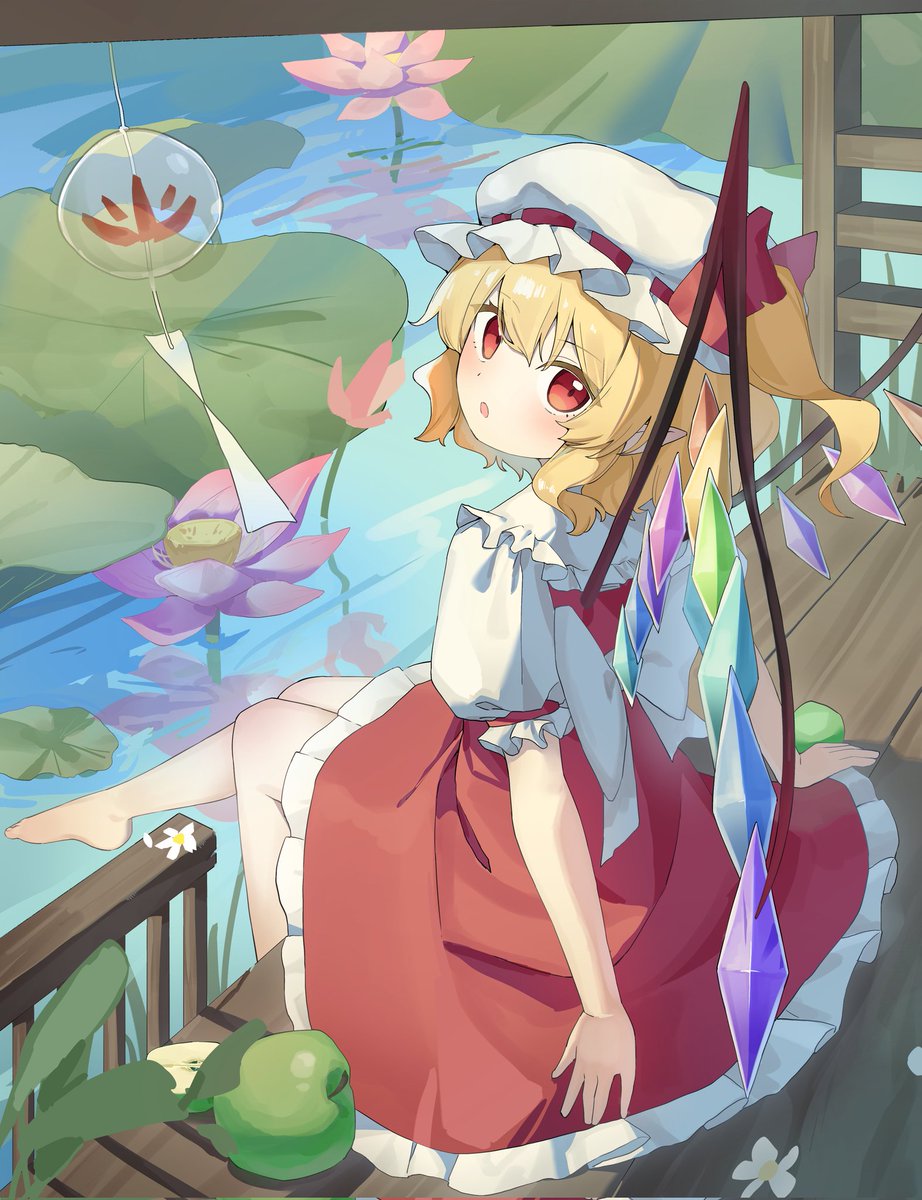 waterkkh's tweet image. #芙兰朵露 #东方project