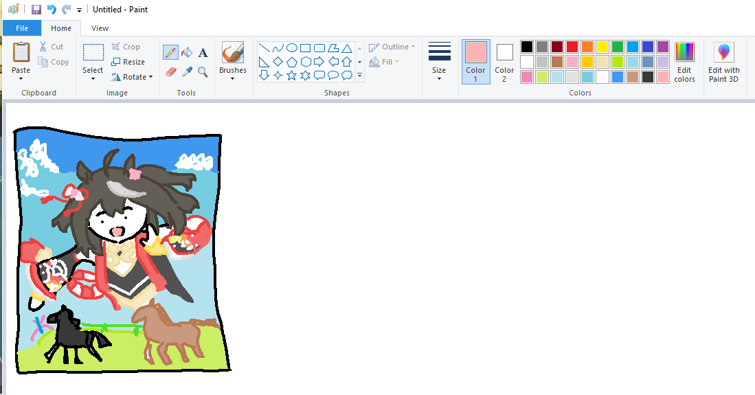 when ur desperate for rolls so u open commissions n they tell u to draw THIS