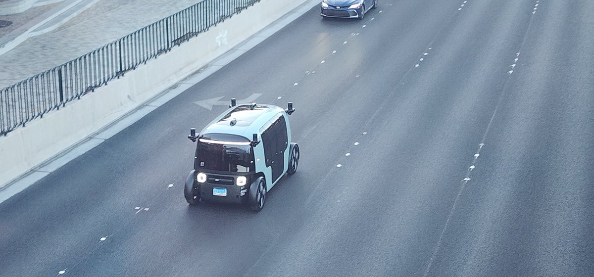 For every one of these Zooks I have seen running around Las Vegas I see a hundred Teslas that are gathering even more data.  We live in interesting times.