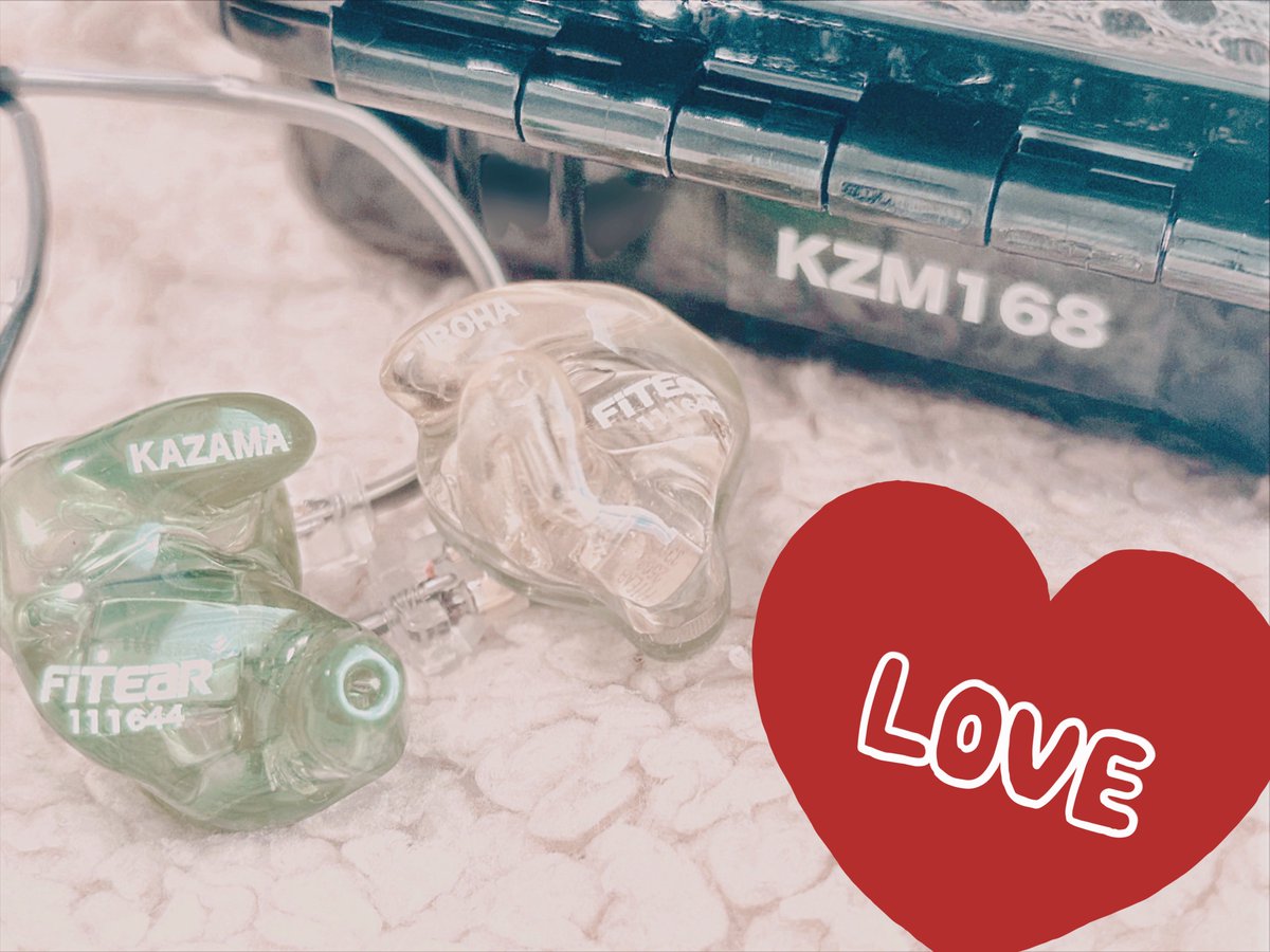 みてー.ᐟ.ᐟ
専用イヤモニ到着です⸜(*ˊᗜˋ*)⸝💚

もっとパフォーマンス力あげるために✨️
これで頑張ります( *˙0˙*)۶