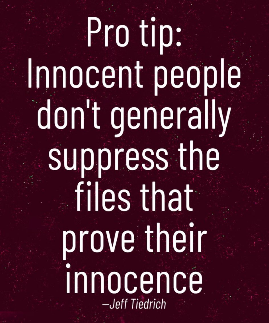 HEY PAM BONDI AND DONALD TRUMP: