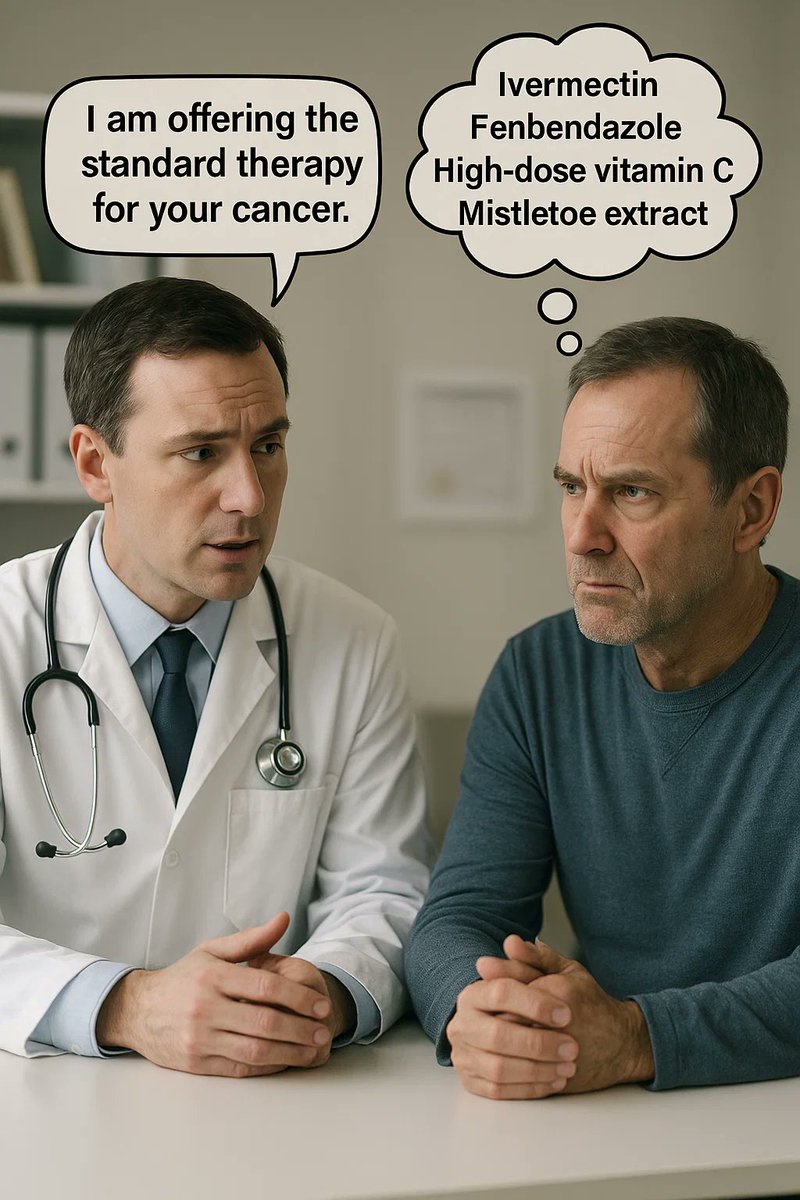 ⁉️ Why Are So Many Cancer Patients Turning to "Non-Standard" Therapies?
⁉️ What Does That Say About the Health Care System?

A growing number of cancer patients are turning to non-standard therapies like ivermectin, fenbendazole, high-dose vitamin C, and mistletoe extract.
Some