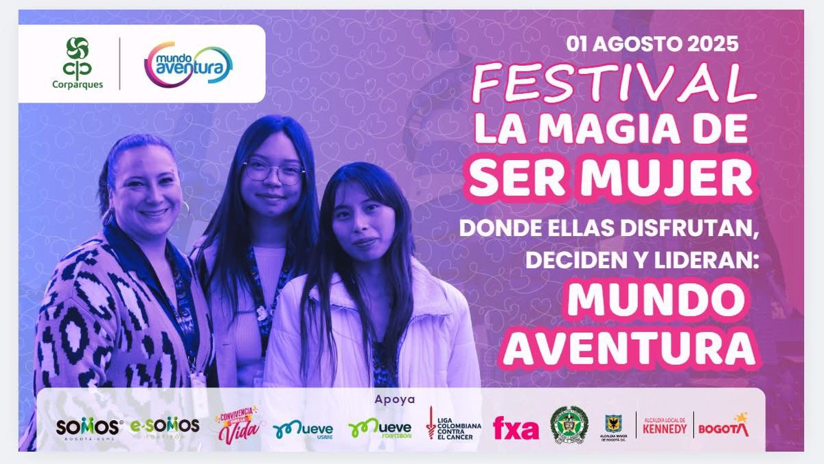 Colombia | Mundo Aventura  en Bogotá se convierte en el primer parque temático “amigo de las mujeres” en América Latina prensamercosur.org/?p=643967&prev…