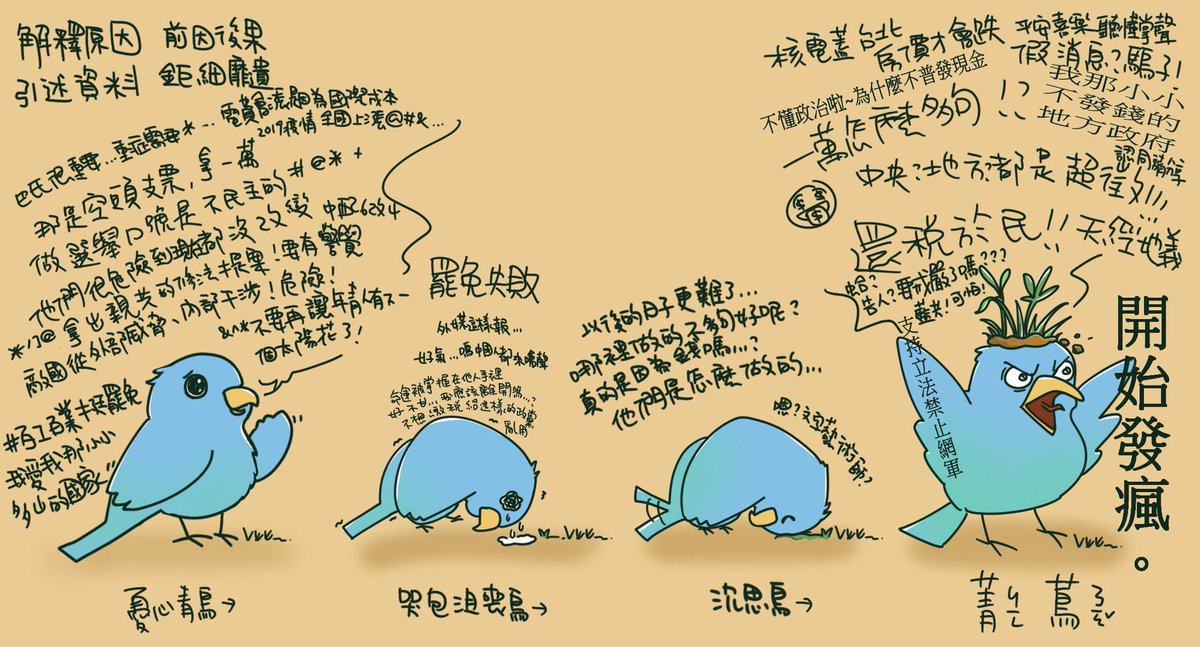 這些雜草
我看起來有像要和你們討論法條，國家預算法，數學的樣子嗎???

並沒有

超徵就給我發錢，不然就是想貪污，關土城。

一直以為來，是我們想講道理，你不想聽，現在我們不打算講道理…

而且也沒打算聽。