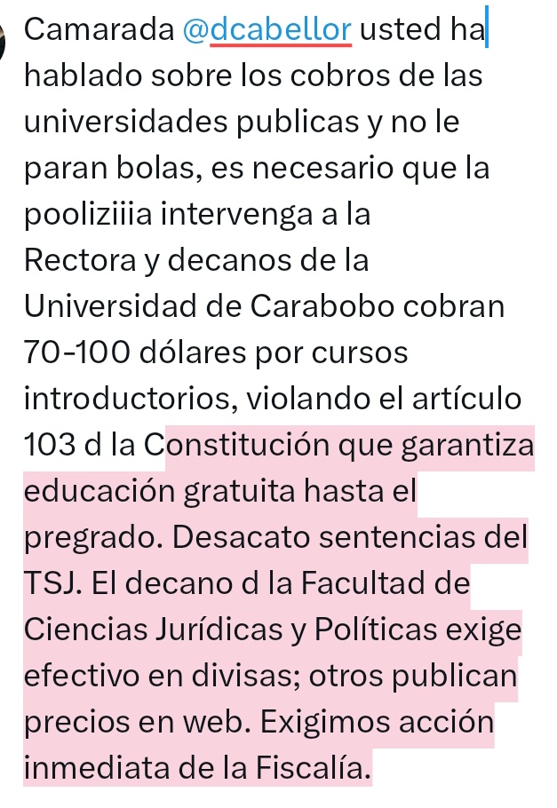 Gooorrrdito PoooLiiiziiia noonoo <a href="/dcabellor/">Diosdado Cabello R</a> <a href="/ConElMazoDando/">Con el Mazo Dando</a>