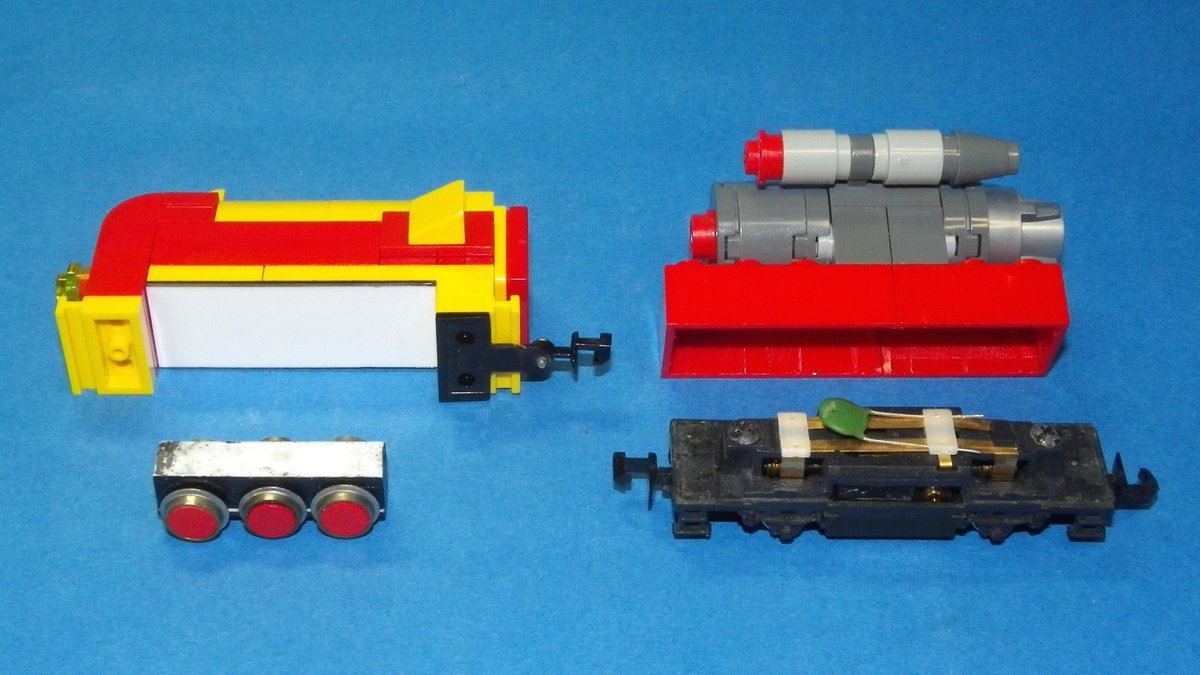 fujicco777's tweet image. きかんしゃトーマス
Nゲージ レゴトレイン GOGOトーマス ウルトラトレイン
Thomas & Friends N Gauge LEGO Train AEG Ultratrain
ロケットブースターにKATO 11-104 チビ客車用動力ユニットを組みこんでいます。
#きかんしゃトーマス
#thomasandfriends
#AllEnginesGo
#LEGO