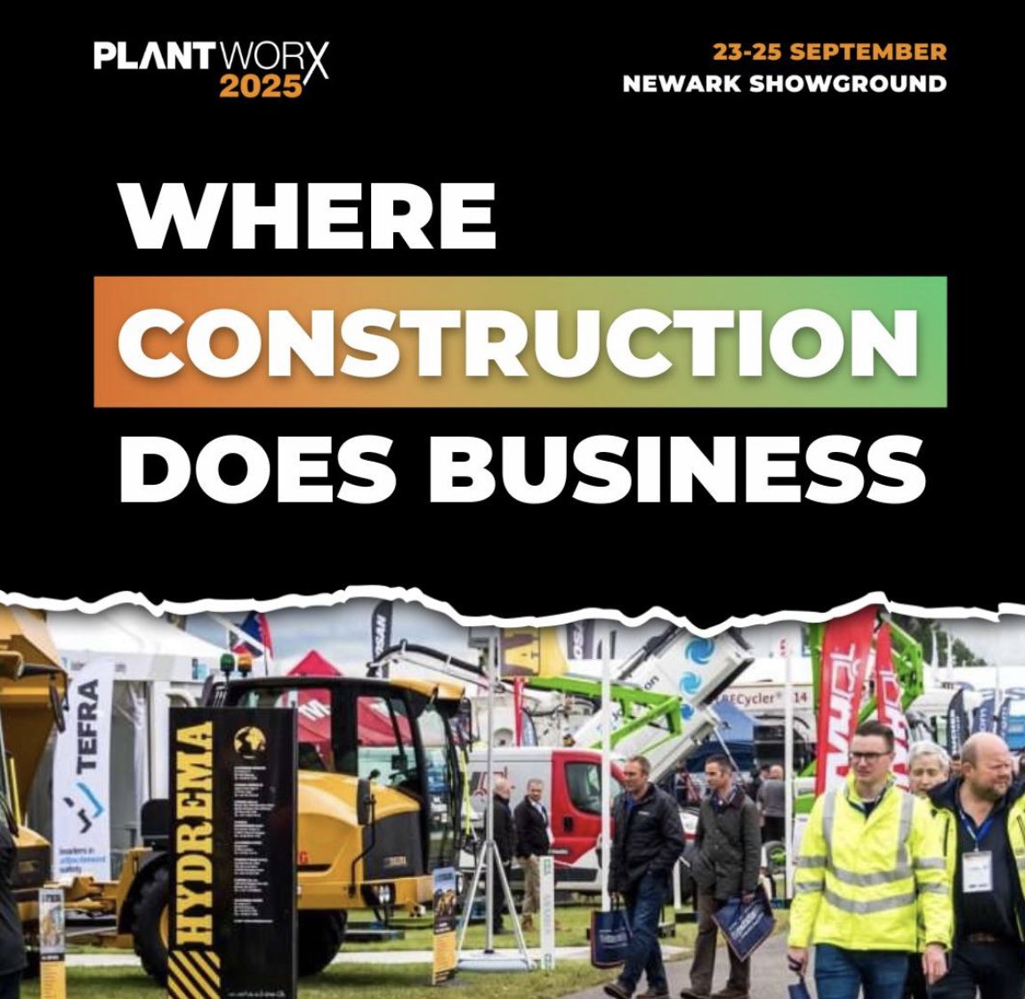 TCIndex's tweet image. Register free for #PlantWorx 2025: Get ready for the 6th biennial construction machinery exhibition. bit.ly/Plantworx2025 Sept 23-26