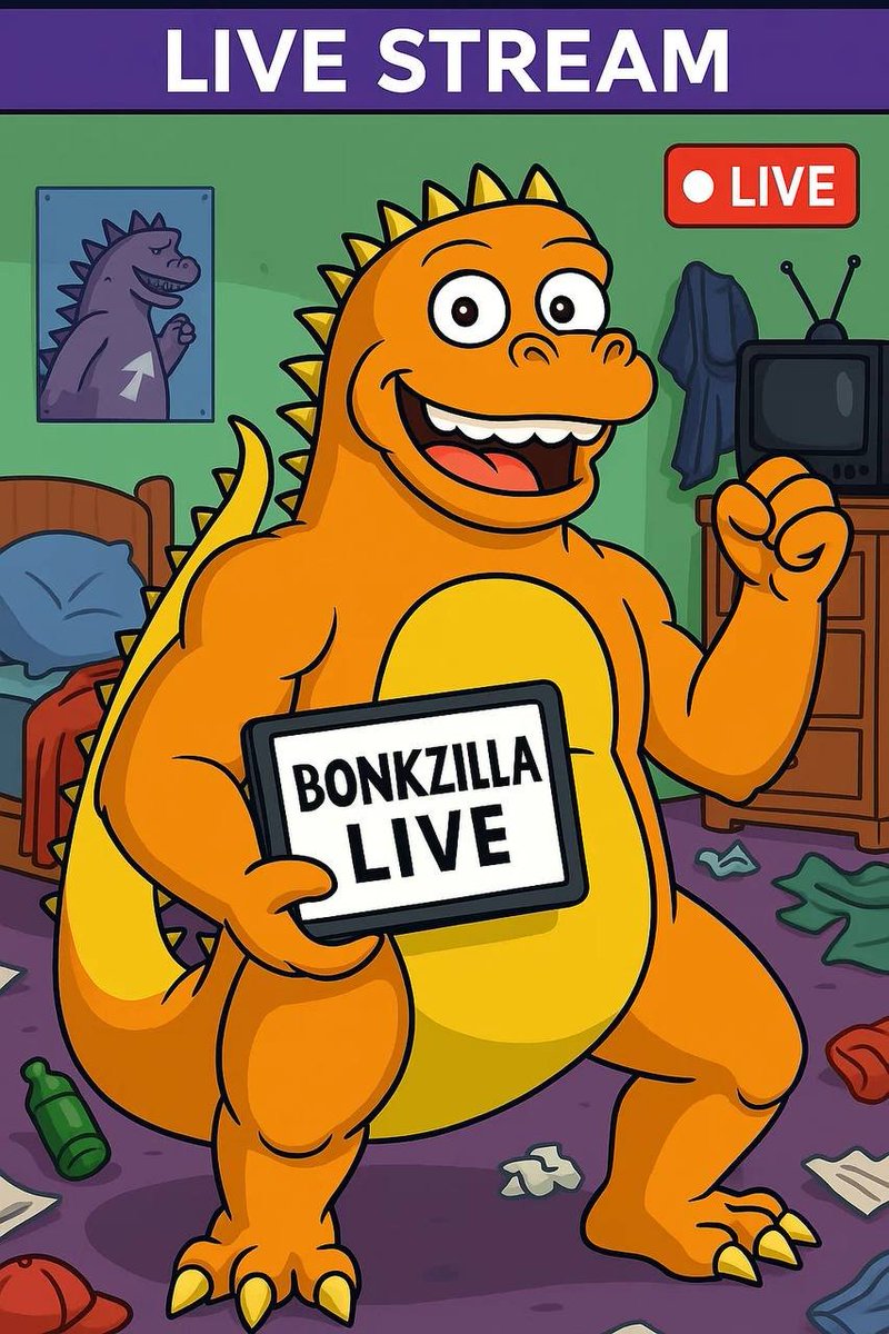 Bonkzillaverse's tweet photo. As the journey begins.
I’m inviting you all into the process of creating the #Bonkzilla NFTs. Every piece is hand-drawn with heart.
Join the first live stream today at 10 AM UTC.
Stay tuned. https://t.co/Ogfd8bOdu0