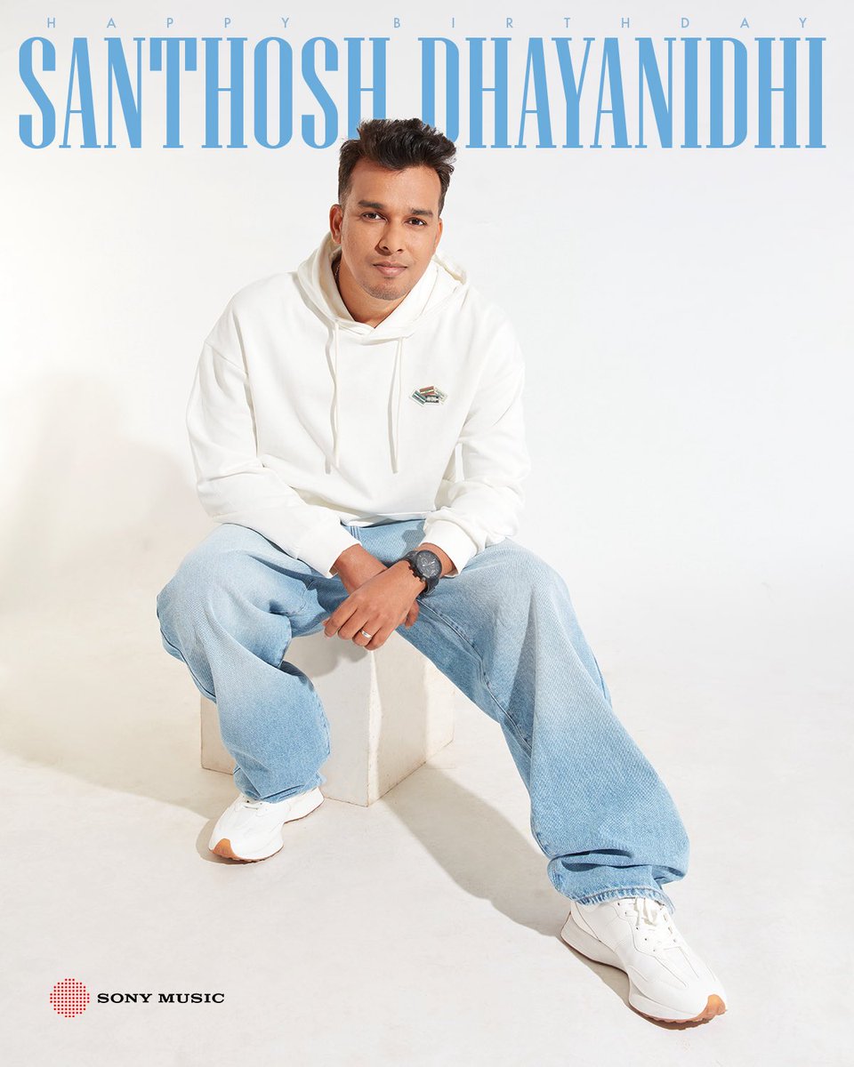 SonyMusicSouth's tweet photo. Join us in wishing the incredible talent @DhayaSandy a wonderful birthday today! 🤩🎊❤️

➡️ https://t.co/5Prev9bwWj

#HBDSanthoshDhayanidhi https://t.co/UUUu9o0KEA