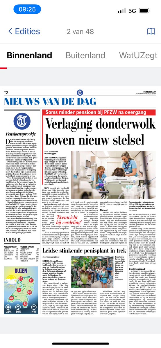 Het gelijk van Martin van Rooijen:
Pensioenen worden verlaagd
in nieuw stelsel 

In bestaande stelsel niet