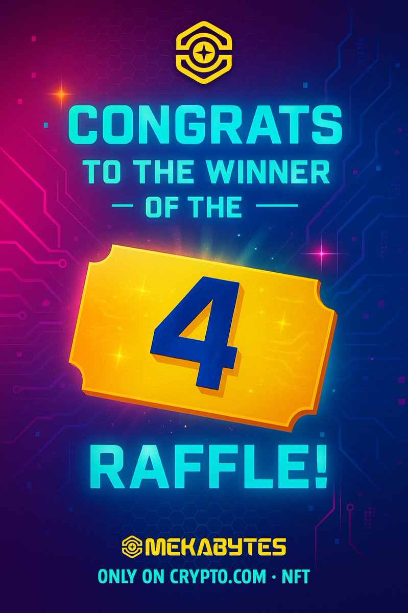 Enisaurus 🦖 (@eni_saurus) on Twitter photo GM #crofam ! ANOTHER 100 MEKAS SOLD!!! It’s time for another 500 $CRO RAFFLE! 🎉💸
Best of luck to all of you!
crypto.com/nft/drops-even… <a href="/cryptocomnft/">Crypto.com NFT</a> GM #crofam ! ANOTHER 100 MEKAS SOLD!!! It’s time for another 500 $CRO RAFFLE! 🎉💸
Best of luck to all of you!
crypto.com/nft/drops-even… <a href="/cryptocomnft/">Crypto.com NFT</a>