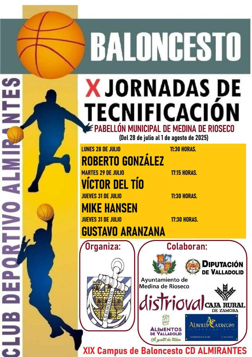Mike Hansen (@hansen4three) on Twitter photo Hoy toca los buenos amigos de CD Admirantes. De mis sitios favoritos <a href="/AytoRioseco/">Medina de Rioseco</a> <a href="/dipvalladolid/">DiputacionValladolid</a> <a href="/KSantamarta/">Kiko Fuentes</a> Trabajar el baloncesto 🏀 en la provincia es sagrado y un honor. <a href="/CBC_Valladolid/">UEMC CBC Valladolid</a> 💜🏀🐿️💪🏼 Hoy toca los buenos amigos de CD Admirantes. De mis sitios favoritos <a href="/AytoRioseco/">Medina de Rioseco</a> <a href="/dipvalladolid/">DiputacionValladolid</a> <a href="/KSantamarta/">Kiko Fuentes</a> Trabajar el baloncesto 🏀 en la provincia es sagrado y un honor. <a href="/CBC_Valladolid/">UEMC CBC Valladolid</a> 💜🏀🐿️💪🏼