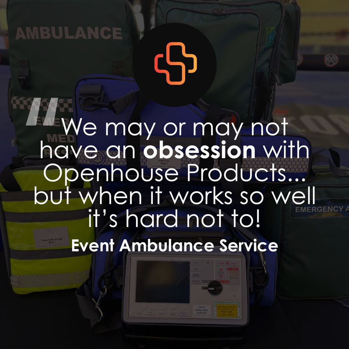 OHProducts's tweet photo. ๐ Huge thanks to the brilliant team at Event Ambulance Service for this mention!
Weโre absolutely thrilled to hear how much you love using our gear!
#TrustedByProfessionals #EventMedics https://t.co/yXMdc2ny9h