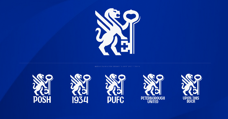 theposh's tweet photo. Respecting our past but facing forward and looking to the future. Introducing our new identity and sub-identities. 

Inspired by Peterborough. Designed for the Posh.

#PoshIdentity #pufc