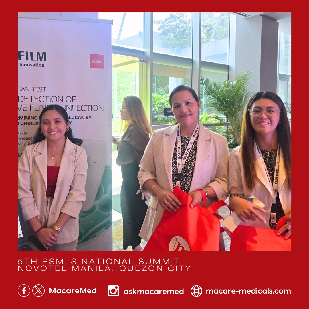 MacareMed's tweet image. We&apos;re at the 5th PSMLS National Summit! Visit the Macare Medicals booth to see how Randox tests and Fujifilm Limusave can elevate your diagnostics. Come say hello! #PSMLSSummit2025 #PSMLS #MacareMedicals