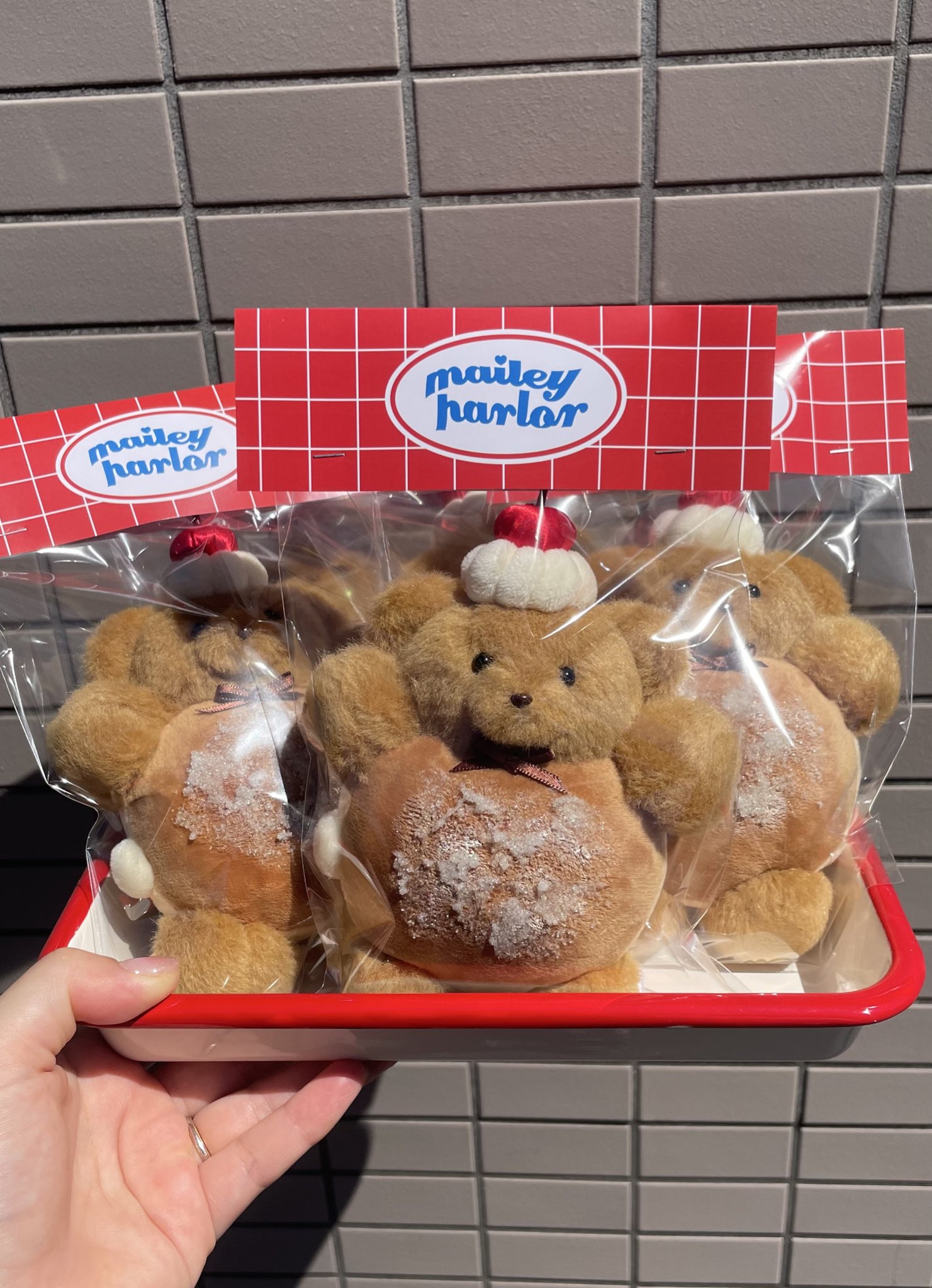 メイリーパーラー　ホイップちゃん　(ハンドメイド　ぬいぐるみ作家) mailey parlor メイリーパーラー ホイップちゃん ぬいぐるみ
