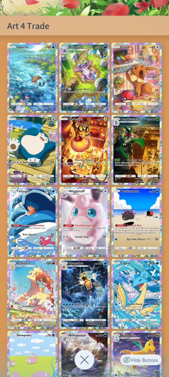 tcgp_rai's tweet photo. its that time again! i am looking for the following in pokemon tcg pocket:

Celestial Guardians
3D ♦️
1 star ⭐️
-Tapu Lele
-Tapu Fini

Eevee Grove
4D ♦️
-Snorlax ex

1 star ⭐️
-Flareon
-Glaceon

I can trade these cards: 
#PokemonTCGP #PokemonTCGPTrade 
#TCGPTrade https://t.co/vmEh9By13N