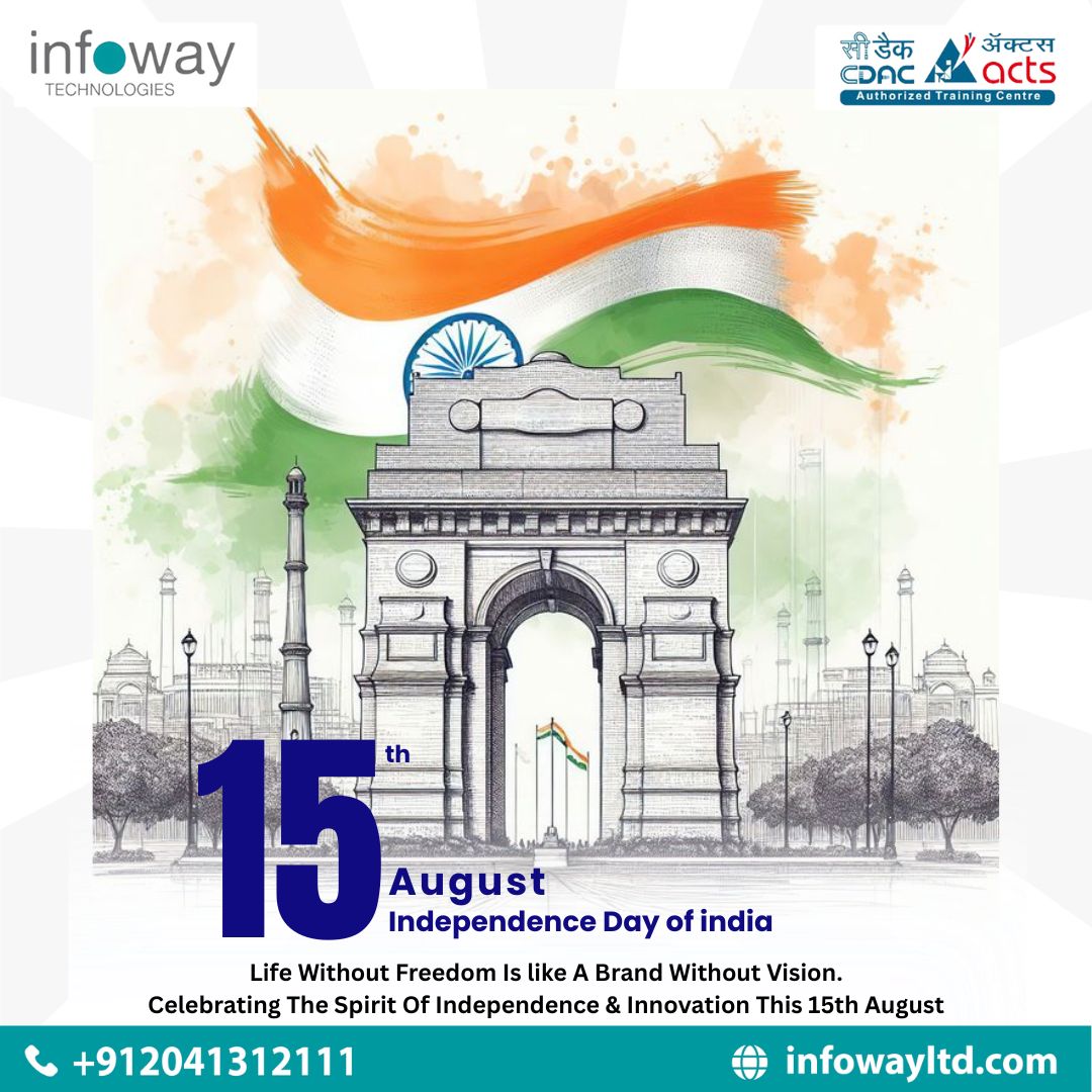 InfowayLtd's tweet image. Happy Independence Day
    🌐 Advance Data Structures + Web Programming
Master modern DS &amp;amp; 💻 build responsive web apps empower your digital freedom!
  
#AdvancedCoding #WebDevLife  #PlacementSuccess #PGDacCourseinpune #PreDacCourseinPune #CDACCourseinPune #Kothrud #Pune #Infoway