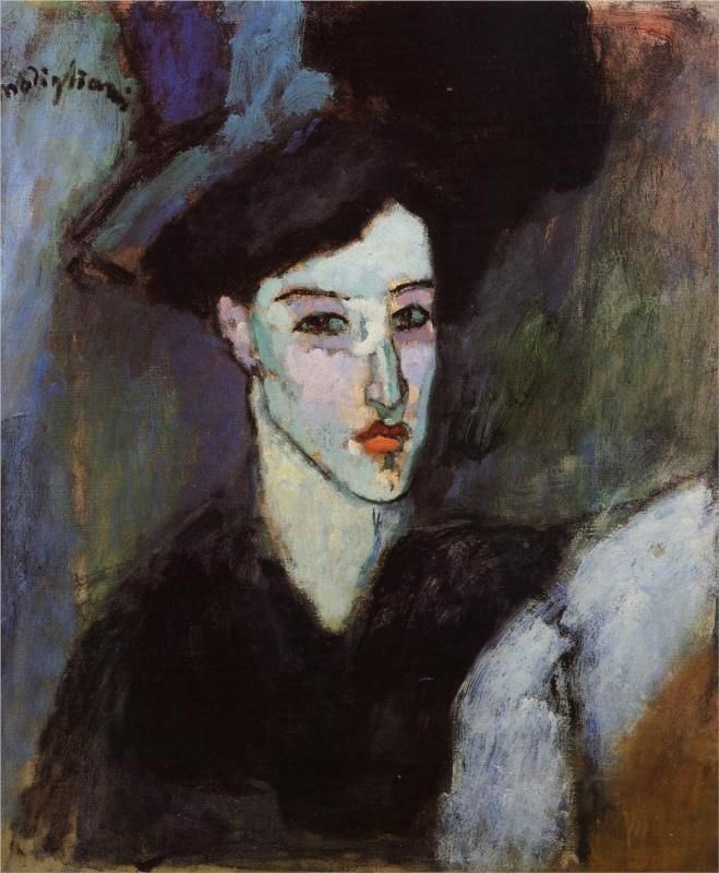 Amedeo Modigliani 

La Juive -1908