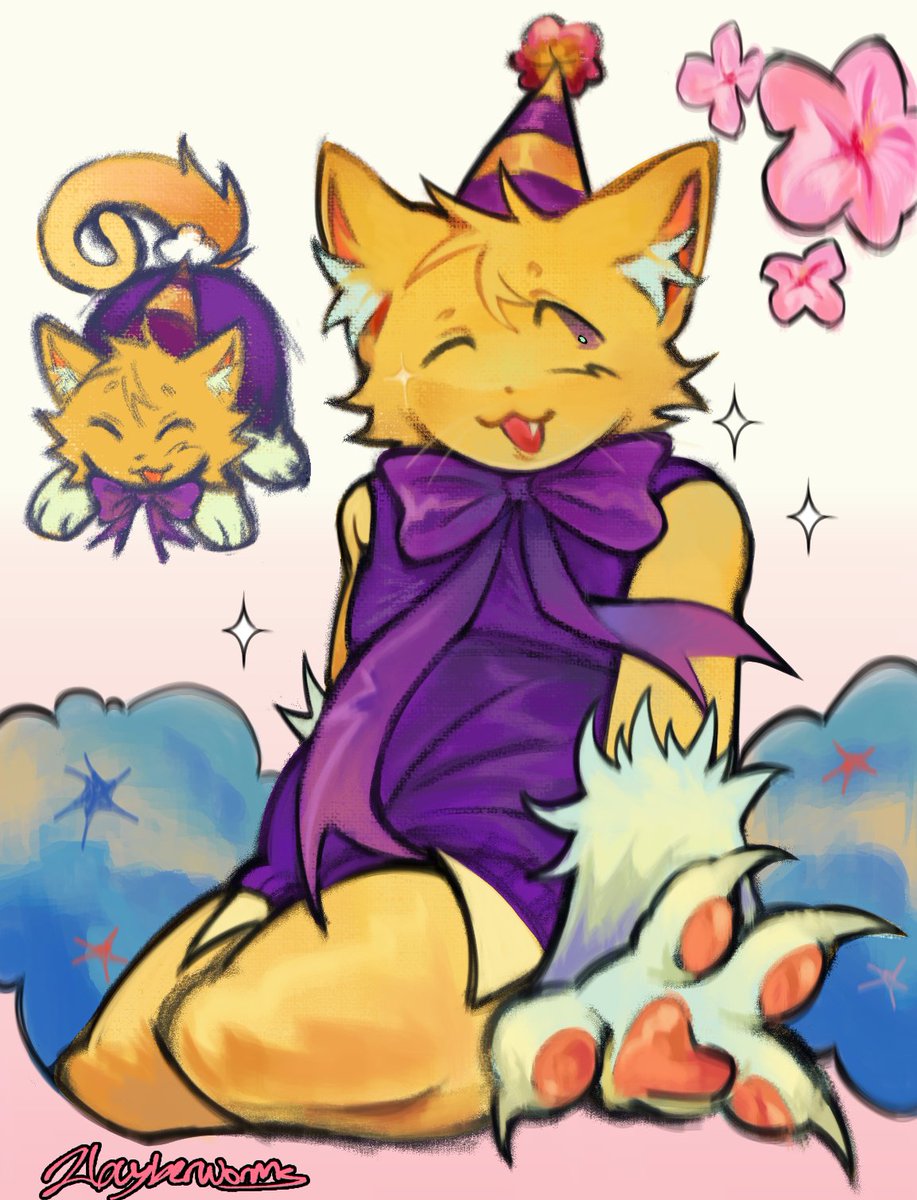 A birthday gift for a cool fella <a href="/raveratz/">⭐️ghost/reg 💜🌈</a>