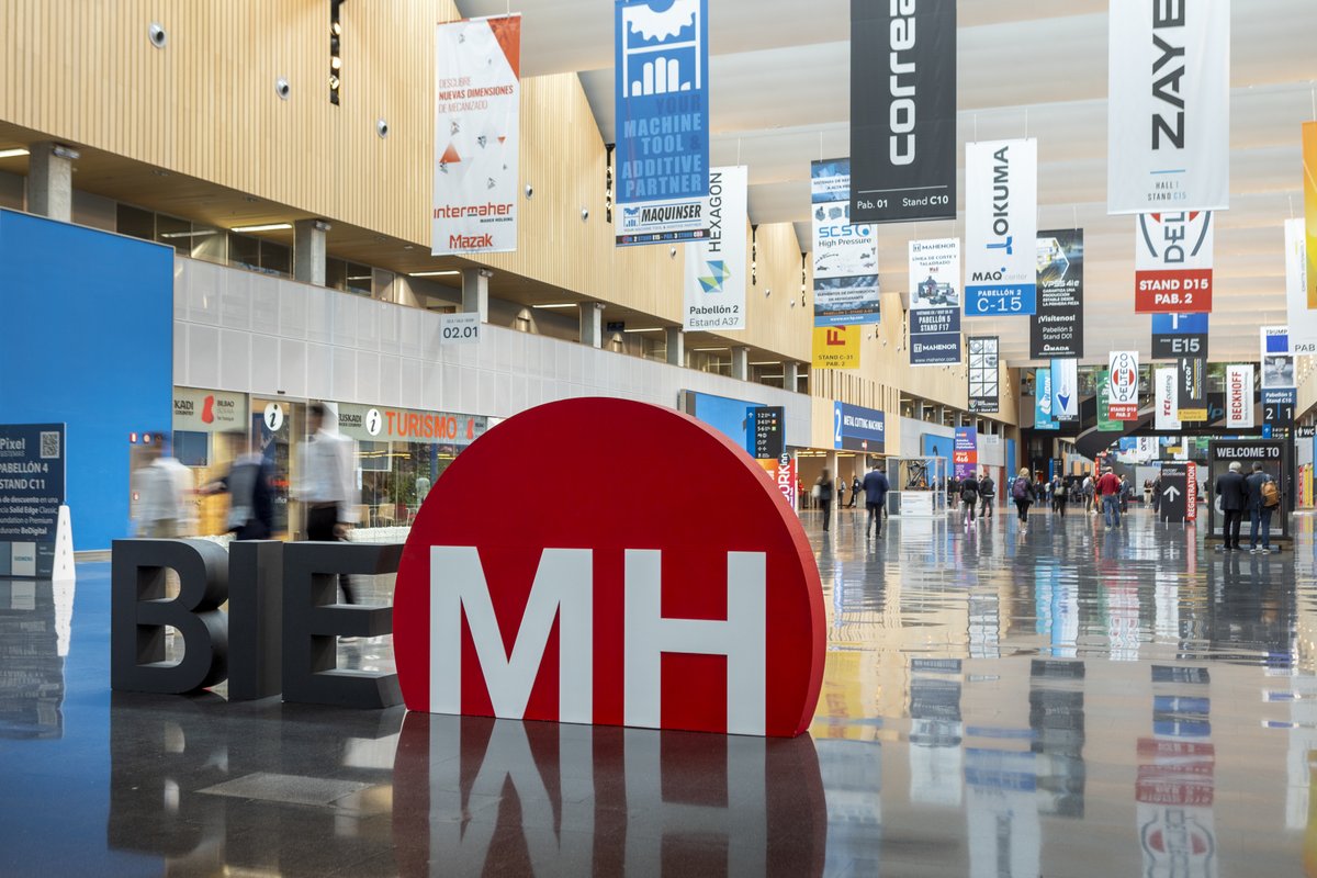 ⚙️ Más de 900 firmas expositoras confirmadas para la 33ª edición de <a href="/BEC_BIEMH/">BEC_BIEMH</a>, la gran cita industrial con la fabricación avanzada. Del 2 al 6 de marzo en <a href="/BEC_Bilbao/">BEC</a> 

ℹ️ Más info: afe.es/es/noticia/mas… 

#BIEMH2026
#AsocFeriasEsp #feriasComerciales #Exhibitions