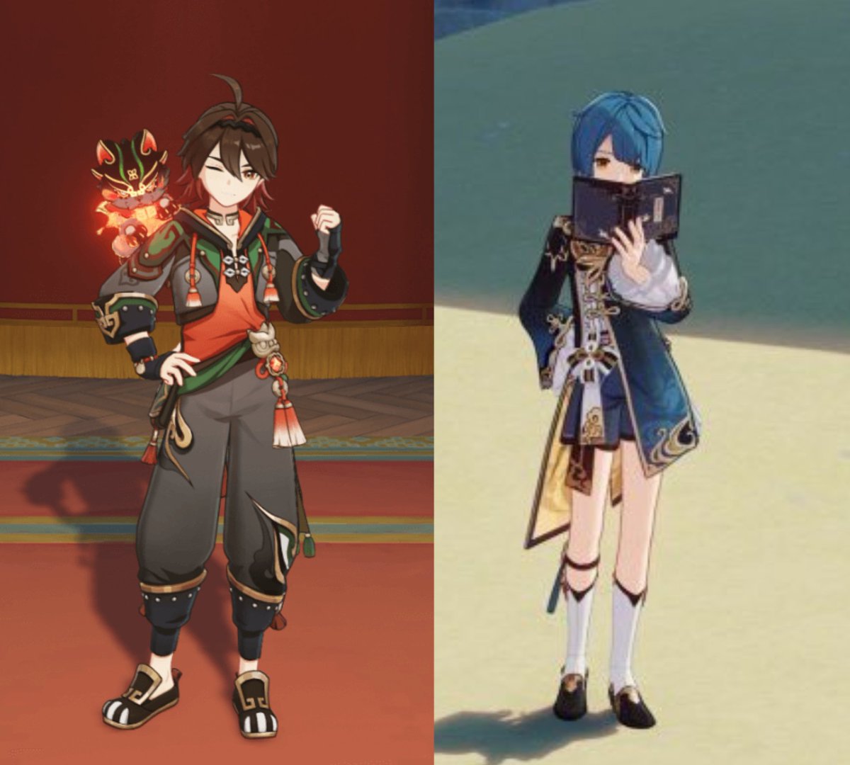 shamrente's tweet photo. Man it's at times like these that I wish I had genshin friends who like Xingming

I wanna take an in game picture of them together so bad :( https://t.co/DNUkUyMAxs