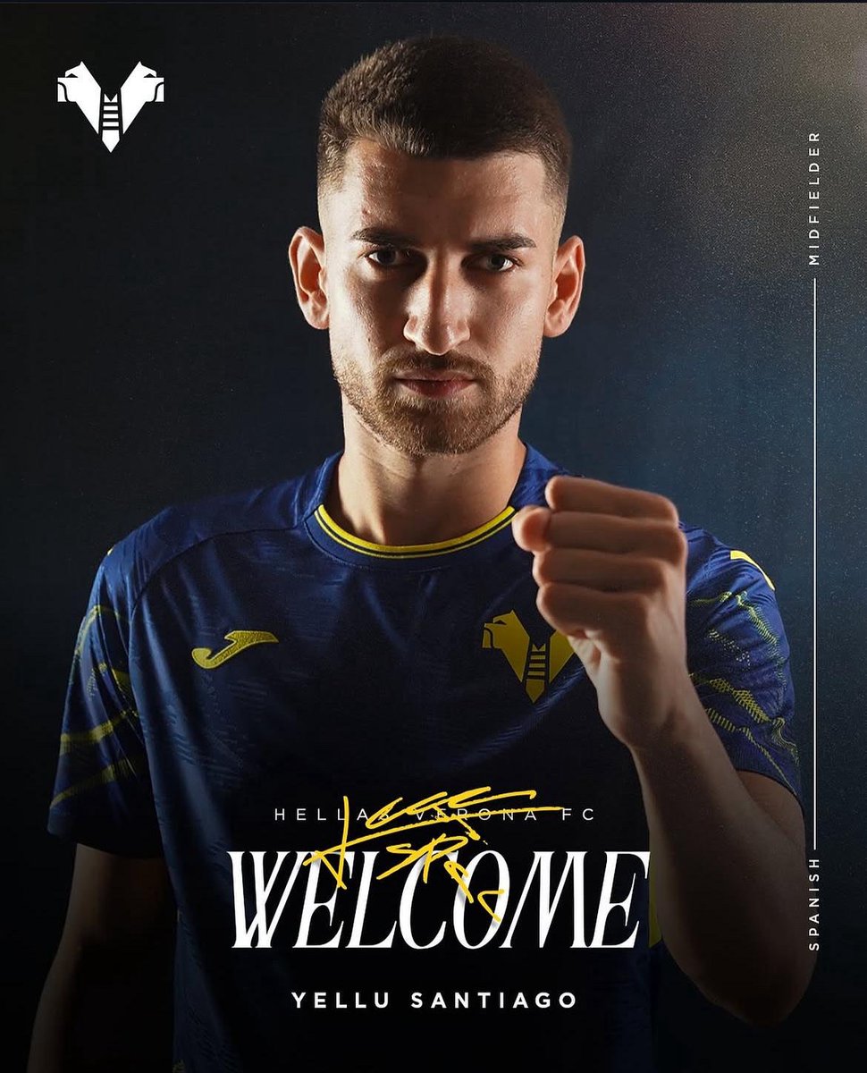 🚨𝐍𝐎𝐓𝐈𝐂𝐈𝐀𝐒🚨

𝙹𝚎𝚜ú𝚜 𝚂𝚊𝚗𝚝𝚒𝚊𝚐𝚘 “𝚈𝚎𝚕𝚕𝚞”, 𝙛𝙞𝙧𝙢𝙖 𝙥𝙤𝙧 𝙚𝙡 𝙃𝙚𝙡𝙡𝙖𝙨 𝙑𝙚𝙧𝙤𝙣𝙖 𝙙𝙚 𝙡𝙖 𝙎𝙚𝙧𝙞𝙚 𝘼 𝙞𝙩𝙖𝙡𝙞𝙖𝙣𝙖 𝙝𝙖𝙨𝙩𝙖 𝙚𝙡 2028.

Te deseamos lo mejor crack 💪🏾.

#pachequerosporelmundo <a href="/HellasVeronaFC/">Hellas Verona FC</a>