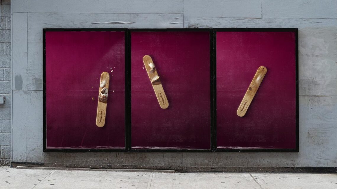 Haagen-Dazs OOH By BBH - theinspiration.com/2025/07/haagen…