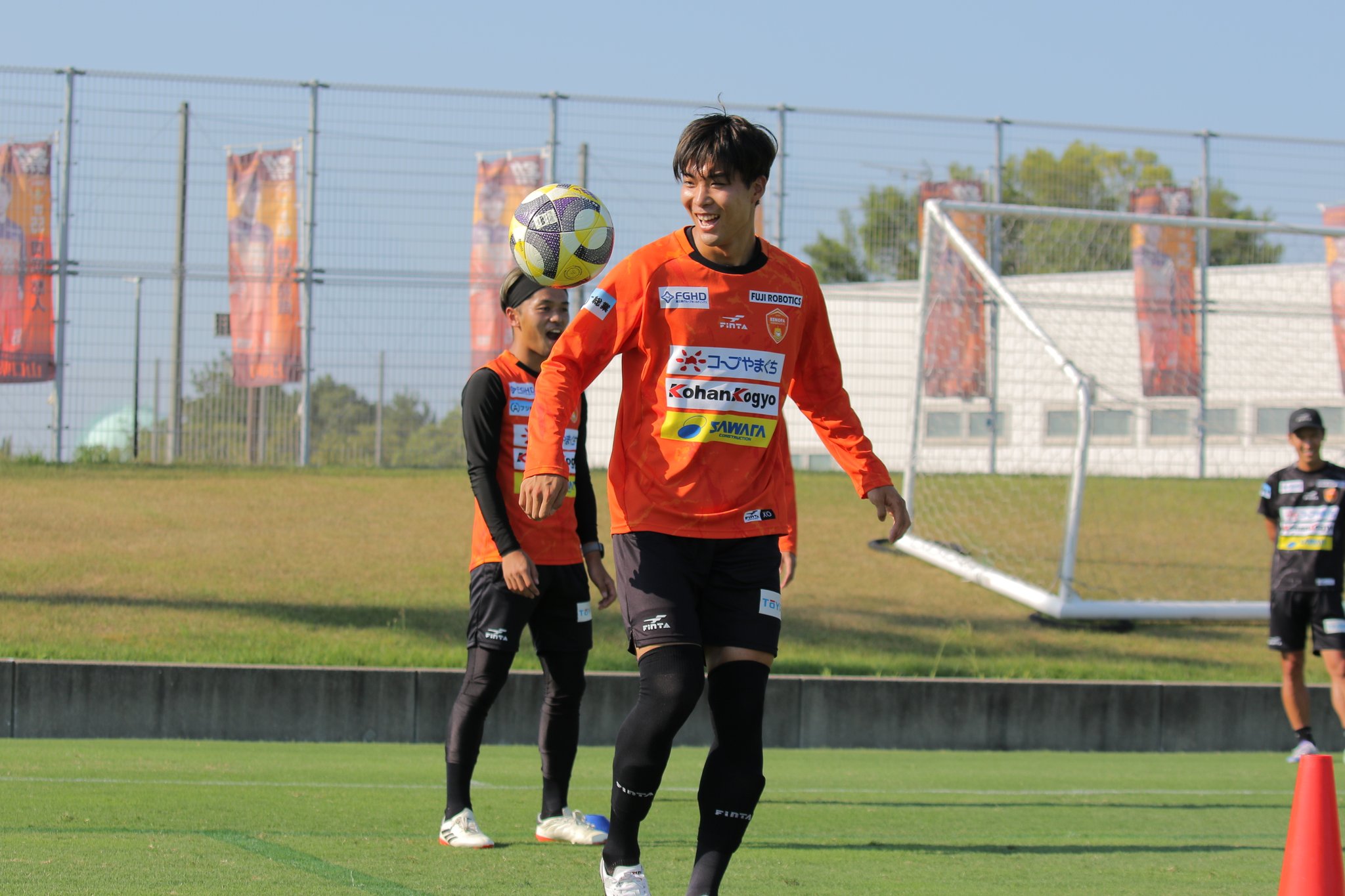 レノファ山口サッカーウェア 2XO SEKI 21 RENOFA YAMAGUCHI FC SHOP / 【プレイヤーズNAME&NO.】2025