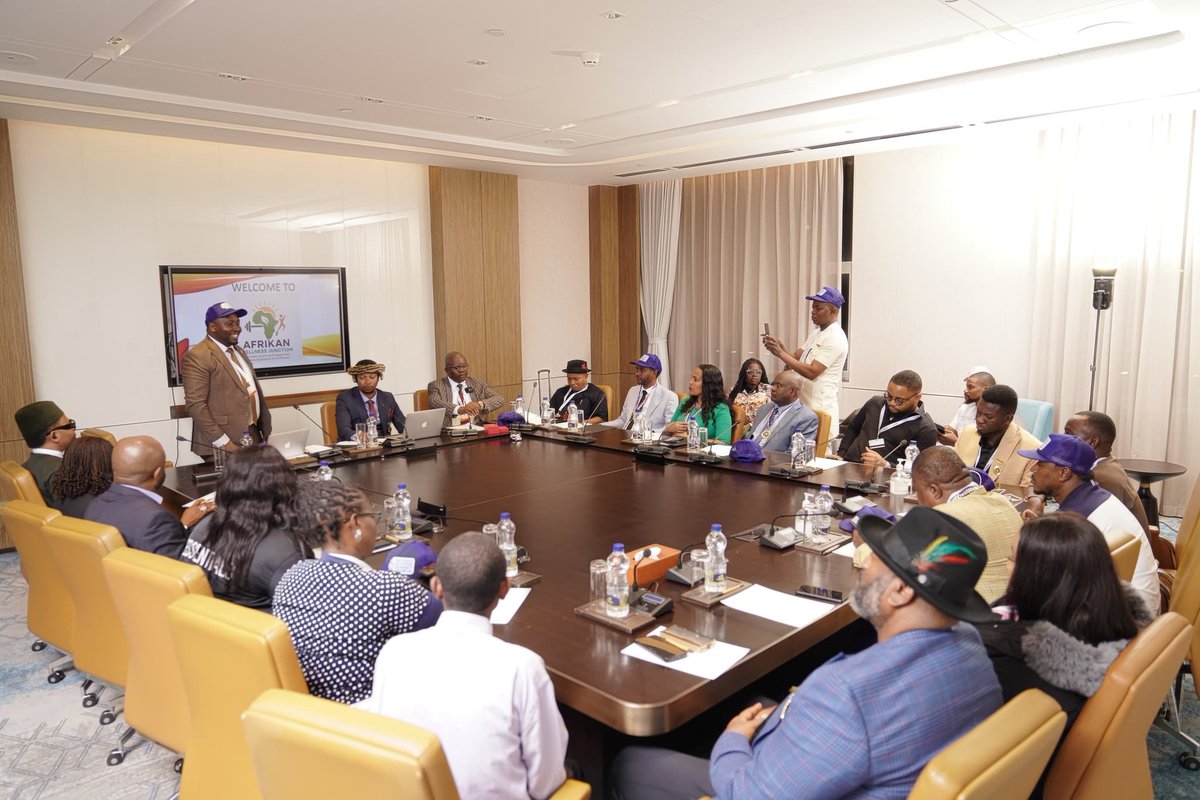 Mu nama y’Umuryango w’Abibumbye UN FOOD SYSTEM + 4 Ethiopia 🇪🇹 &amp;Italy  🇮🇹  2025,Ku cyicaro gikuru cy’Umuryango w’Abibumbye Addis Ababa, muri Etiyopiya,
#OnSideEvent: GOODRICH-MEGA BUSINESS GROUP yatangije *#AFRIKAN WELLNESS JUNCTION* byabereye ETHIOPIA SKYLIGHT HOTEL hamwe