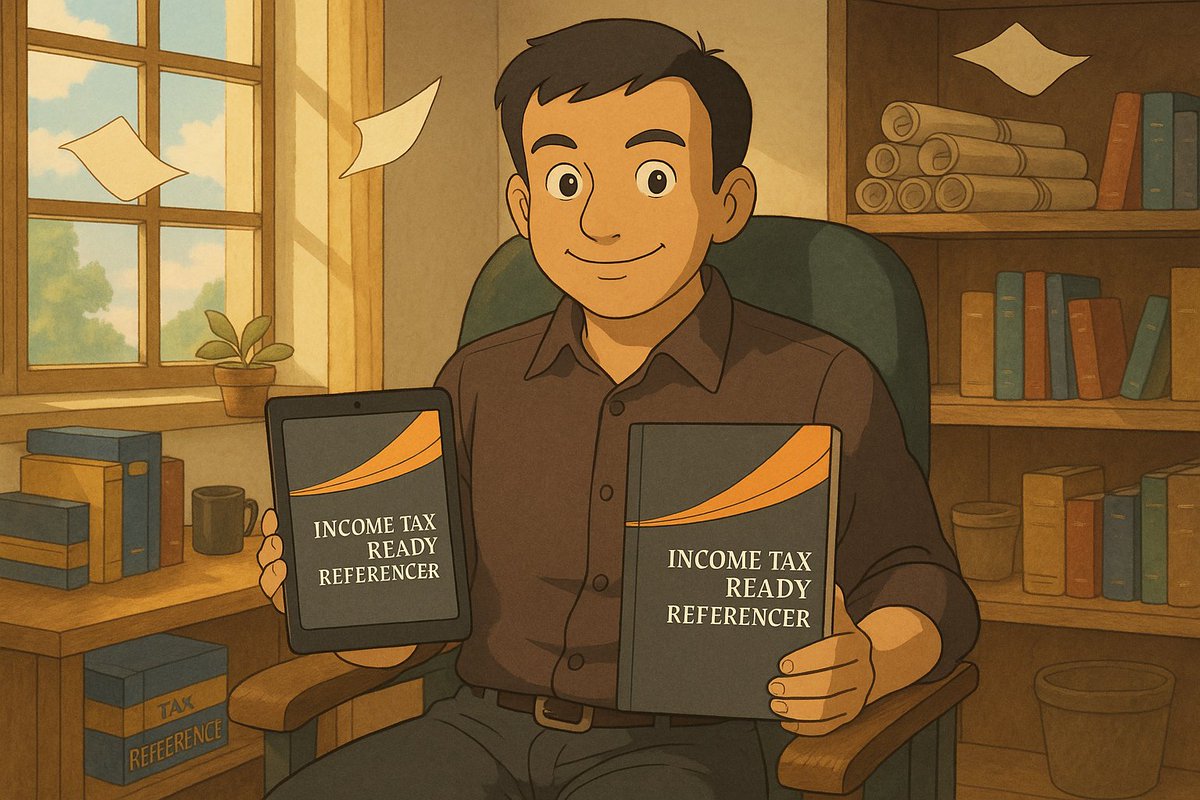 INCOME TAX READY REFERENCER (4th Edition) BY CA HARSHIL SHETH

Printed Version is BACK BY POPULAR DEMAND! Pre-Orders Open Now!

You asked. We listened.
 Because when a book becomes a desk essential, it deserves a comeback.

Get equipped with the latest changes of Capital Gains,